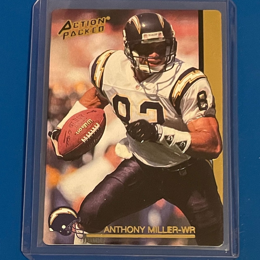 Anthony Miller #63 1992 Action Packed Rookie Update Football Trading Card
